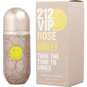 Nước hoa, dầu thơm 212 Vip Rose Smiley Eau De Parfum Spray (Limited Edition) 70 ml
