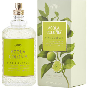 Nước hoa, dầu thơm 4711 Acqua Colonia Lime & Nutmeg Eau De Cologne Spray 5.7 oz