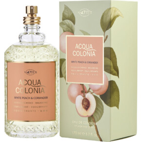 Nước hoa, dầu thơm 4711 Acqua Colonia White Peach & Coriander Eau De Cologne Spray 5.7 oz
