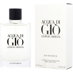 Nước hoa, dầu thơm Acqua Di Gio Eau De Parfum Spray Refillable 125 ml