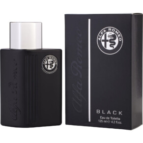 Nước hoa, dầu thơm Alfa Romeo Black Eau De Toilette Spray 125 ml