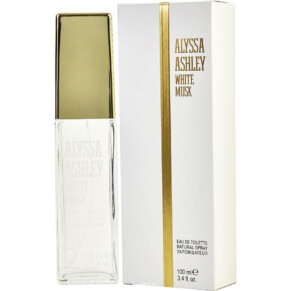 Nước hoa, dầu thơm Alyssa Ashley White Musk Eau De Toilette Spray 100 ml