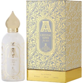 Nước hoa, dầu thơm Attar Crystal Love For Her Eau De Parfum Spray 100 ml