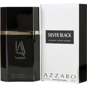 Nước hoa, dầu thơm Azzaro Silver Black Eau De Toilette Spray 100 ml