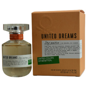Nước hoa, dầu thơm Benetton United Dreams Stay Positive Eau De Toilette Spray 50 ml
