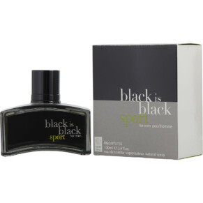 Nước hoa, dầu thơm Black Is Black Sport Eau De Toilette Spray 100 ml