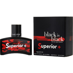 Nước hoa, dầu thơm Black Is Black Superior Eau De Toilette Spray 100 ml