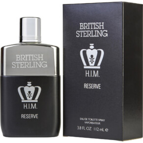 Nước hoa, dầu thơm British Sterling Him Reserve Eau De Toilette Spray 3.8 oz
