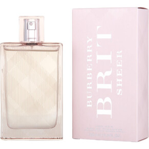 Nước hoa, dầu thơm Burberry Brit Sheer Eau De Toilette Spray (New Packaging) 100 ml