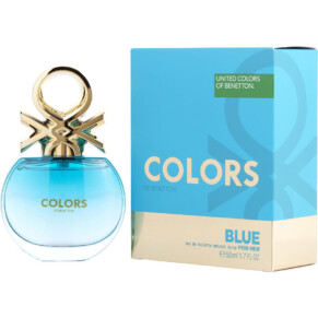 Nước hoa, dầu thơm Colors De Benetton Blue Eau De Toilette Spray 70 ml Tester