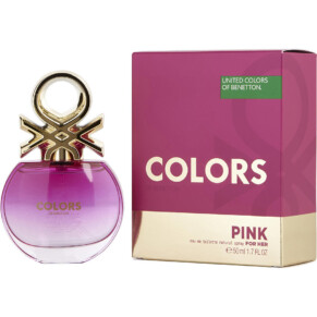Nước hoa, dầu thơm Colors De Benetton Pink Eau De Toilette Spray 50 ml