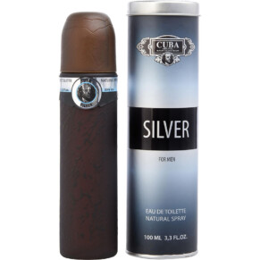 Nước hoa, dầu thơm Cuba Silver Eau De Toilette Spray 100 ml