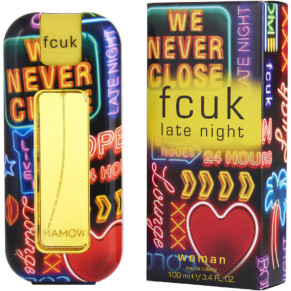 Nước hoa, dầu thơm Fcuk Late Night Eau De Toilette Spray 100 ml