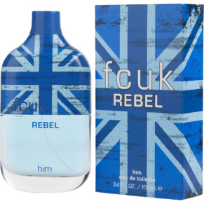 Nước hoa, dầu thơm Fcuk Rebel Him Eau De Toilette Spray 100 ml