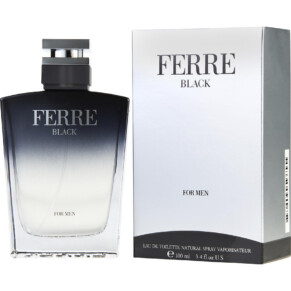 Nước hoa, dầu thơm Ferre Black Eau De Toilette Spray 100 ml