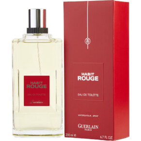 Nước hoa, dầu thơm Habit Rouge Eau De Toilette Spray (New Packaging) 100 ml