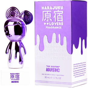 Nước hoa, dầu thơm Harajuku Lovers Pop Electric Music Eau De Parfum Spray 50 ml