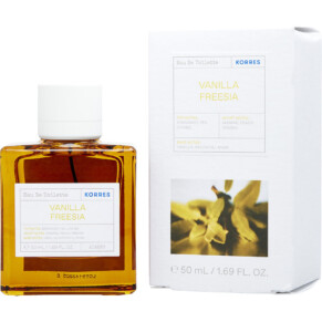 Nước hoa, dầu thơm Korres Vanilla Freesia Eau De Toilette Spray 50 ml