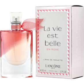 Nước hoa, dầu thơm La Vie Est Belle En Rose Eau De Toilette Spray 50 ml