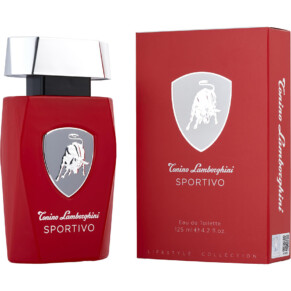 Nước hoa, dầu thơm Lamborghini Sportivo Eau De Toilette Spray 125 ml