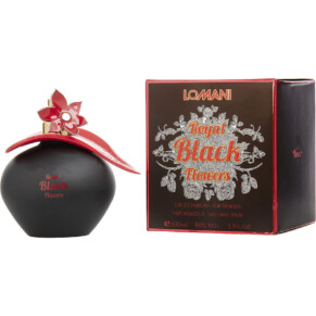 Nước hoa, dầu thơm Lomani Royal Black Flower Eau De Parfum Spray 100 ml