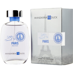 Nước hoa, dầu thơm Mandarina Duck Let's Travel To Paris Eau De Toilette Spray 100 ml
