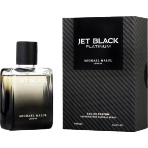 Nước hoa, dầu thơm Michael Malul Jet Black Platinum Eau De Parfum Spray 100 ml