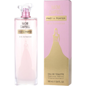 Nước hoa, dầu thơm Naomi Campbell Pret A Porter Silk Collection Eau De Toilette Spray 50 ml