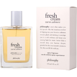 Nước hoa, dầu thơm Philosophy Fresh Cream Warm Cashmere Eau De Toilette Spray 120 ml