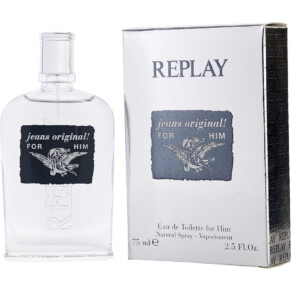 Nước hoa, dầu thơm Replay Jeans Original Eau De Toilette Spray 75 ml