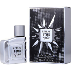 Nước hoa, dầu thơm Replay #Tank Plate Eau De Toilette Spray 50 ml