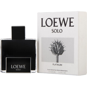 Nước hoa, dầu thơm Solo Loewe Platinum Eau De Toilette Spray (New Packaging) 100 ml