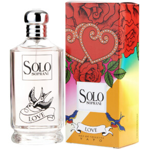 Nước hoa, dầu thơm Solo Soprani Love Eau De Toilette Spray 100 ml