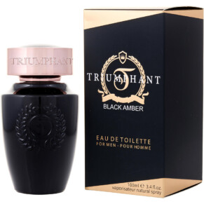 Nước hoa, dầu thơm Triumphant Black Amber Eau De Toilette Spray 100 ml