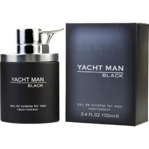 Nước hoa, dầu thơm Yacht Man Black Eau De Toilette Spray 100 ml