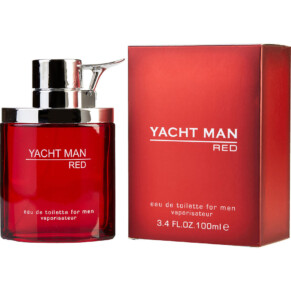 Nước hoa, dầu thơm Yacht Man Red Eau De Toilette Spray 100 ml