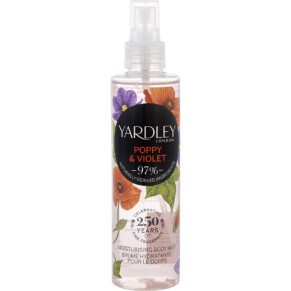 Yardley Poppy & Violet body mist cho Nữ